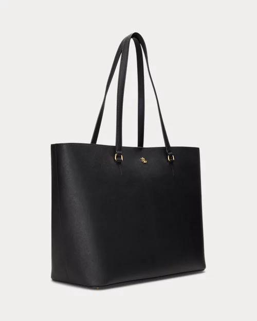 lauren ralph lauren Bolso tote Karly de piel cruzada para mujer | Ralph Lauren® ES Descuento por venta flash