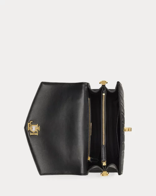 lauren ralph lauren Bolso satchel Farrah mediano de piel para mujer | Ralph Lauren® ES Grandes ahorros