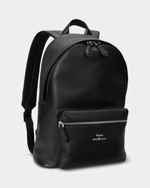 lauren ralph lauren Mochila de piel granulada para hombre | Ralph Lauren® ES Gran oferta