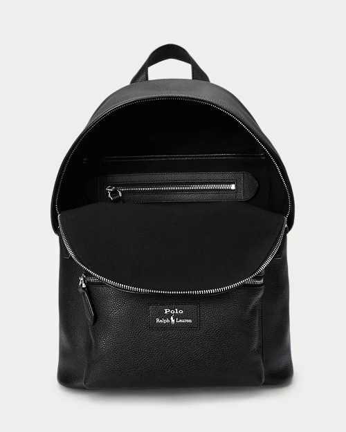 lauren ralph lauren Mochila de piel granulada para hombre | Ralph Lauren® ES Gran oferta