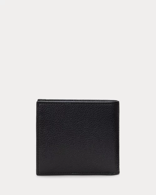 lauren ralph lauren Billetera de piel granulada para hombre | Ralph Lauren® ES Rebajas de fábrica