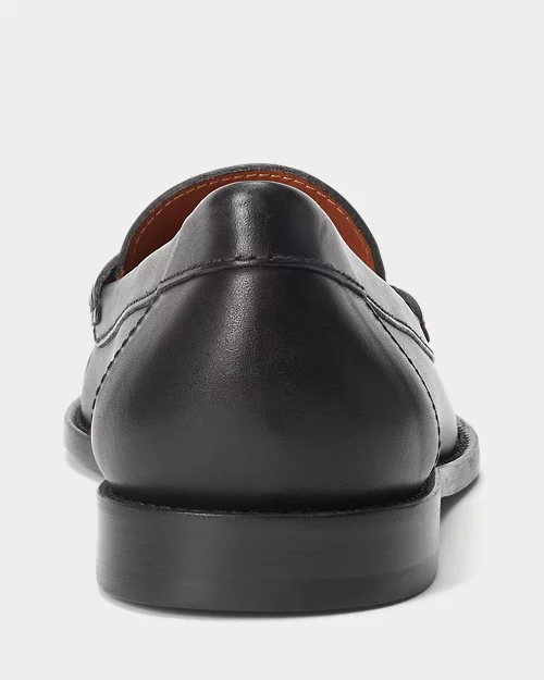 lauren ralph lauren Mocasín penny de piel de becerro para mujer | Ralph Lauren® ES Superdescuento