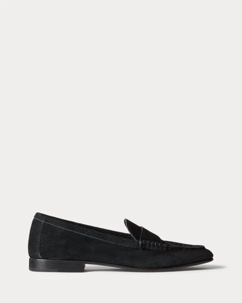lauren ralph lauren Mocasín penny de ante con caballo para mujer | Ralph Lauren® ES