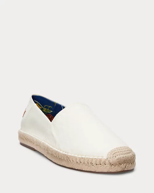 lauren ralph lauren Alpargata Cevio de loneta lavada para hombre | Ralph Lauren® ES Envío internacional gratuito