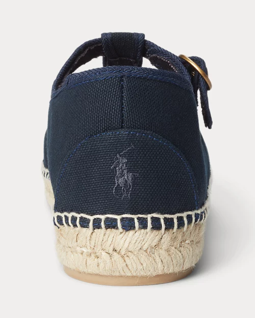 lauren ralph lauren Alpargata de loneta con muesca para mujer | Ralph Lauren® ES Precios de Black Friday