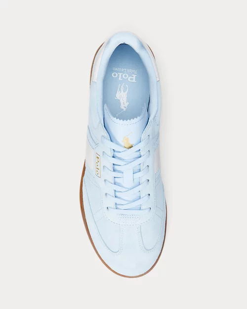 lauren ralph lauren Deportiva Heritage Aera de ante para mujer | Ralph Lauren® ES Descuento por venta flash