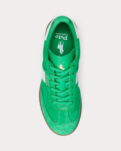 lauren ralph lauren Deportiva Heritage Aera de ante para mujer | Ralph Lauren® ES Ofertas de temporada