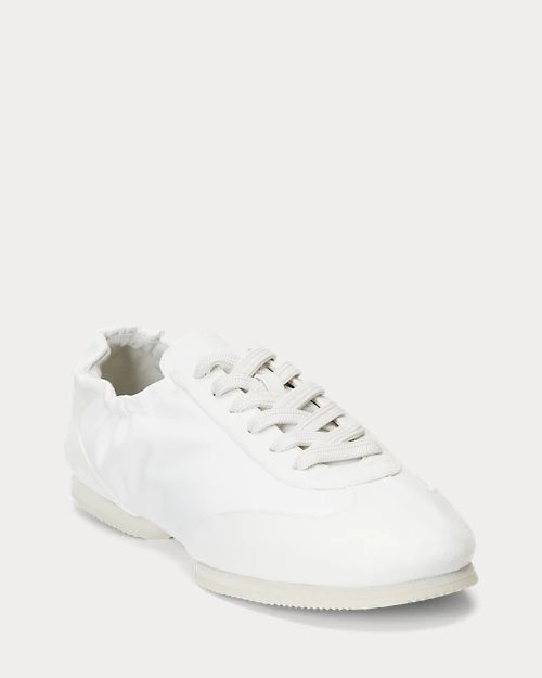 lauren ralph lauren Deportiva bailarina de ante con caballo para mujer | Ralph Lauren® ES Ofertas especiales
