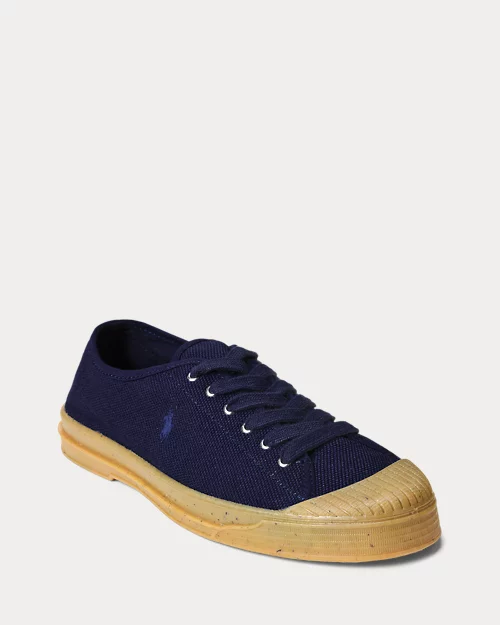 lauren ralph lauren Deportiva Essence 100 de loneta para mujer | Ralph Lauren® ES Grandes ahorros