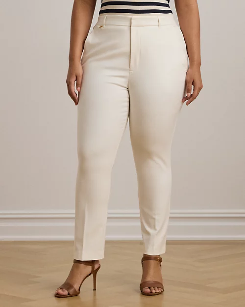 lauren ralph lauren Pantalón de algodón de doble cara para mujer | Ralph Lauren® ES Ventas relámpago