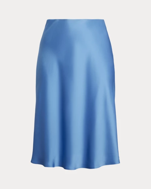 lauren ralph lauren Falda midi de charmeuse de raso para mujer | Ralph Lauren® ES Envío gratis