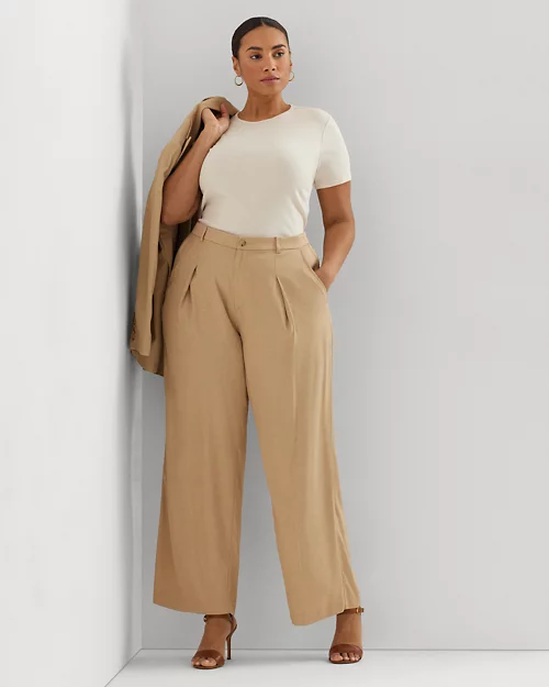 lauren ralph lauren Camiseta de algodón elástico para mujer | Ralph Lauren® ES Últimos 3 días