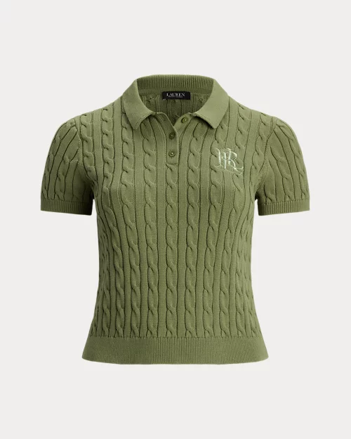 lauren ralph lauren Jersey tipo polo de algodón para mujer | Ralph Lauren® ES COMPRAR AHORA