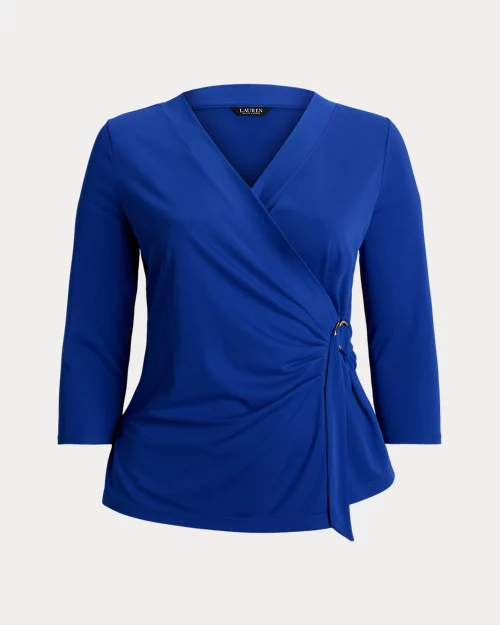 lauren ralph lauren Top de punto elástico para mujer | Ralph Lauren® ES Solo hoy