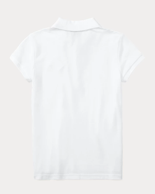 lauren ralph lauren Polo de piqué de algodón elástico para niña | Ralph Lauren® ES Tienda de fábrica