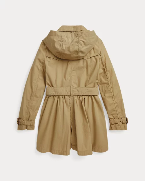 lauren ralph lauren Gabardina con capucha para niña | Ralph Lauren® ES Libre de impuestos