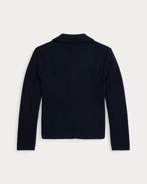 lauren ralph lauren Blazer de punto doble con logotipo para niña | Ralph Lauren® ES Descuentos del mes
