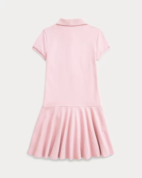 lauren ralph lauren Vestido tipo polo de manga corta para niña | Ralph Lauren® ES 2025