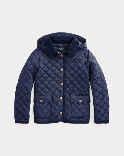 lauren ralph lauren Chaqueta campera acolchada para niña | Ralph Lauren® ES En línea