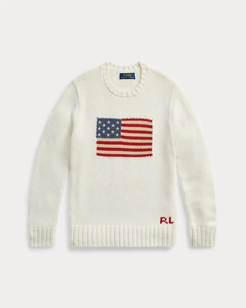 lauren ralph lauren Jersey de algodón con bandera para niño | Ralph Lauren® ES Rebajas baratas