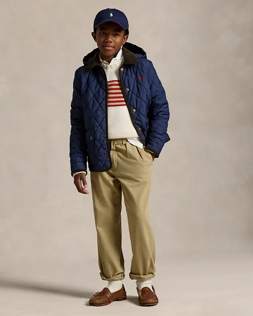 lauren ralph lauren Jersey de algodón con bandera para niño | Ralph Lauren® ES Rebajas baratas