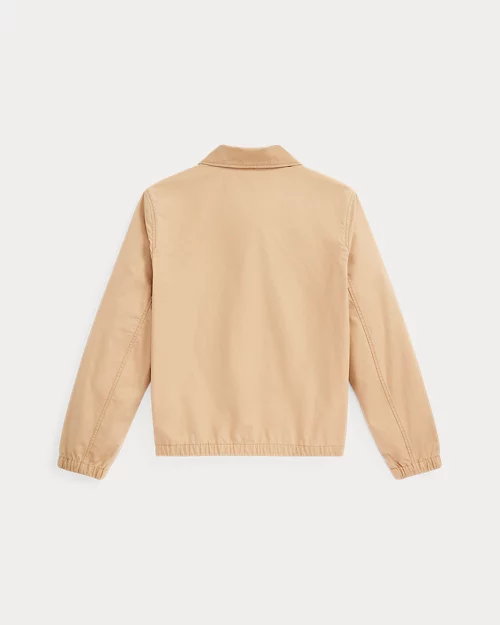 lauren ralph lauren Chaqueta Bayport de popelina de algodón para niño | Ralph Lauren® ES Rebajas de fábrica