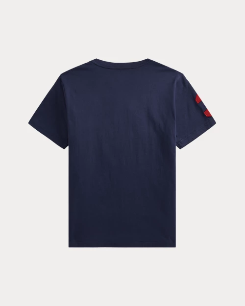 lauren ralph lauren Camiseta Big Pony de punto de algodón para niño | Ralph Lauren® ES Rebajas top