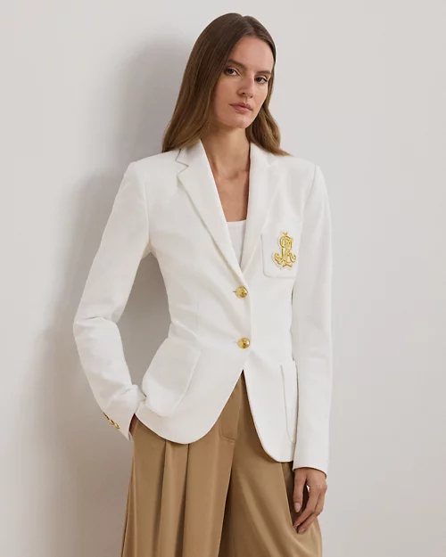 lauren ralph lauren Blazer de jacquard con entorchado para mujer | Ralph Lauren® ES
