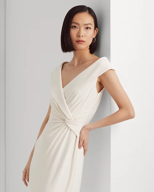 lauren ralph lauren Vestido de noche de punto para mujer | Ralph Lauren® ES Descuentos del mes