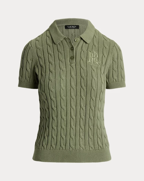 lauren ralph lauren Jersey tipo polo de algodón para mujer | Ralph Lauren® ES Precio ultrabajo