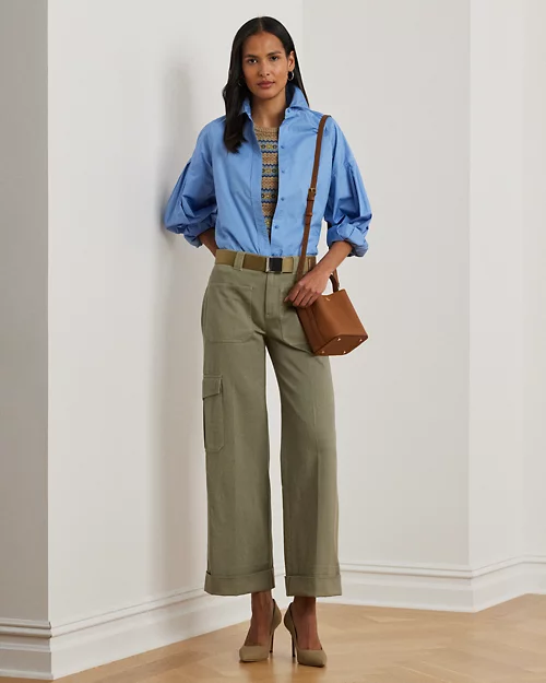 lauren ralph lauren Jersey Fair Isle de manga corta para mujer | Ralph Lauren® ES 2025