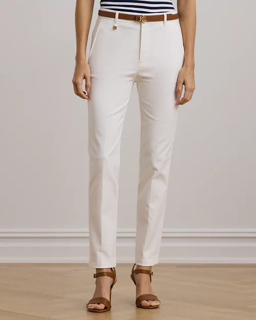 lauren ralph lauren Pantalón de algodón de doble cara para mujer | Ralph Lauren® ES Outlet online