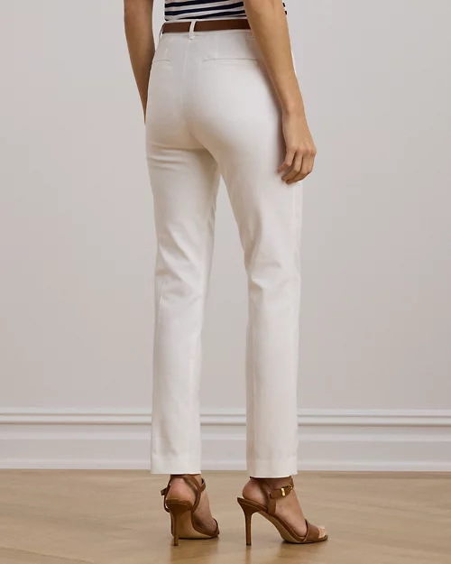 lauren ralph lauren Pantalón de algodón de doble cara para mujer | Ralph Lauren® ES Outlet online