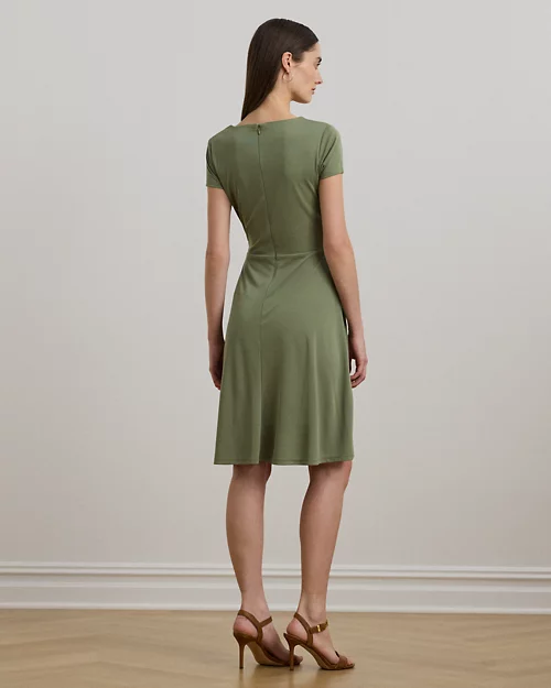 lauren ralph lauren Vestido cruzado de punto jersey para mujer | Ralph Lauren® ES Rebajas