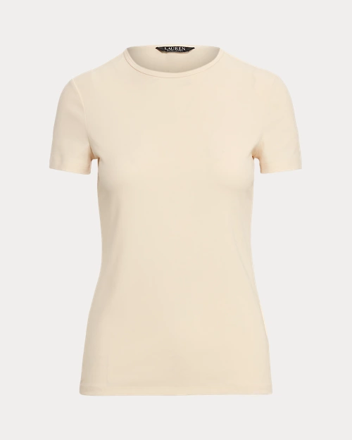 lauren ralph lauren Camiseta de algodón elástico para mujer | Ralph Lauren® ES Gran oferta