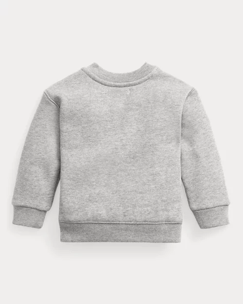 lauren ralph lauren Sudadera de felpa con cuello redondo para bebé niño | Ralph Lauren® ES Tienda