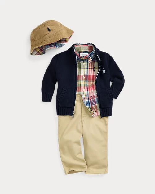 lauren ralph lauren Jersey de algodón en punto de ochos para bebé niño | Ralph Lauren® ES Rebajas top