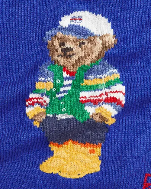lauren ralph lauren Jersey de algodón con Polo Bear para bebé niño | Ralph Lauren® ES ÚLTIMAS EDICIONES