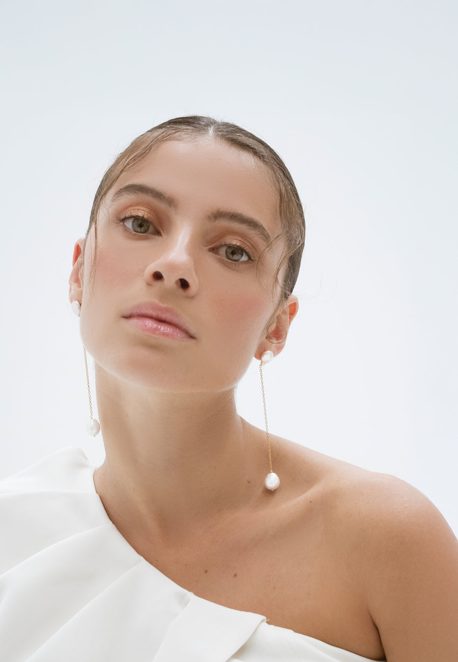 ﻿lavani Pendientes Dara Perlas Rebajas online