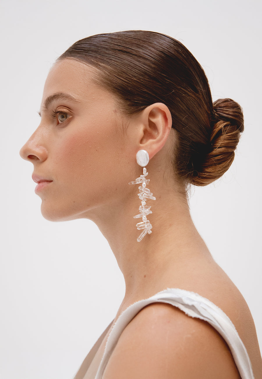lavani Pendientes Calista Cristal Grandes descuentos