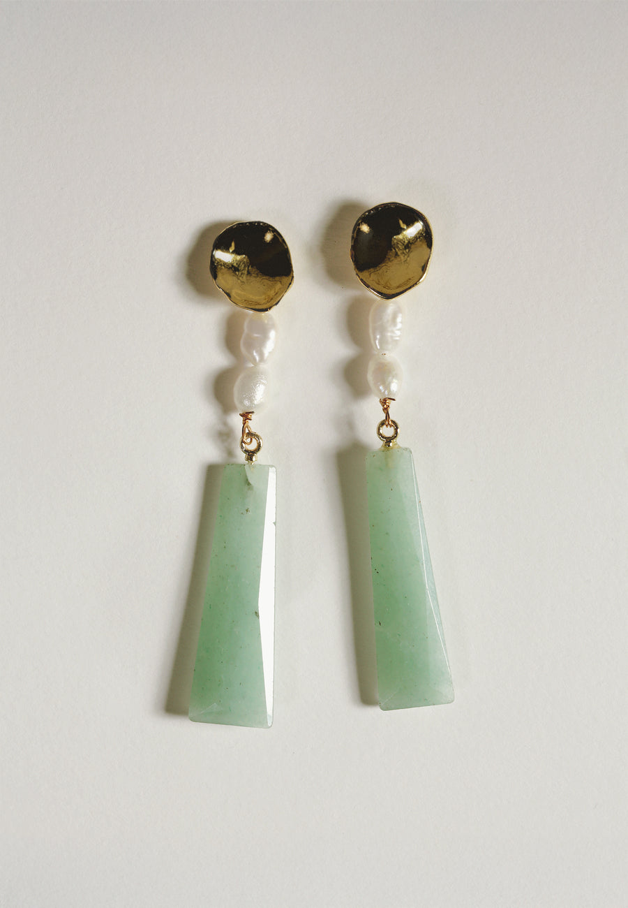 lavani Pendientes Melina Aguamarina Oferta exclusiva