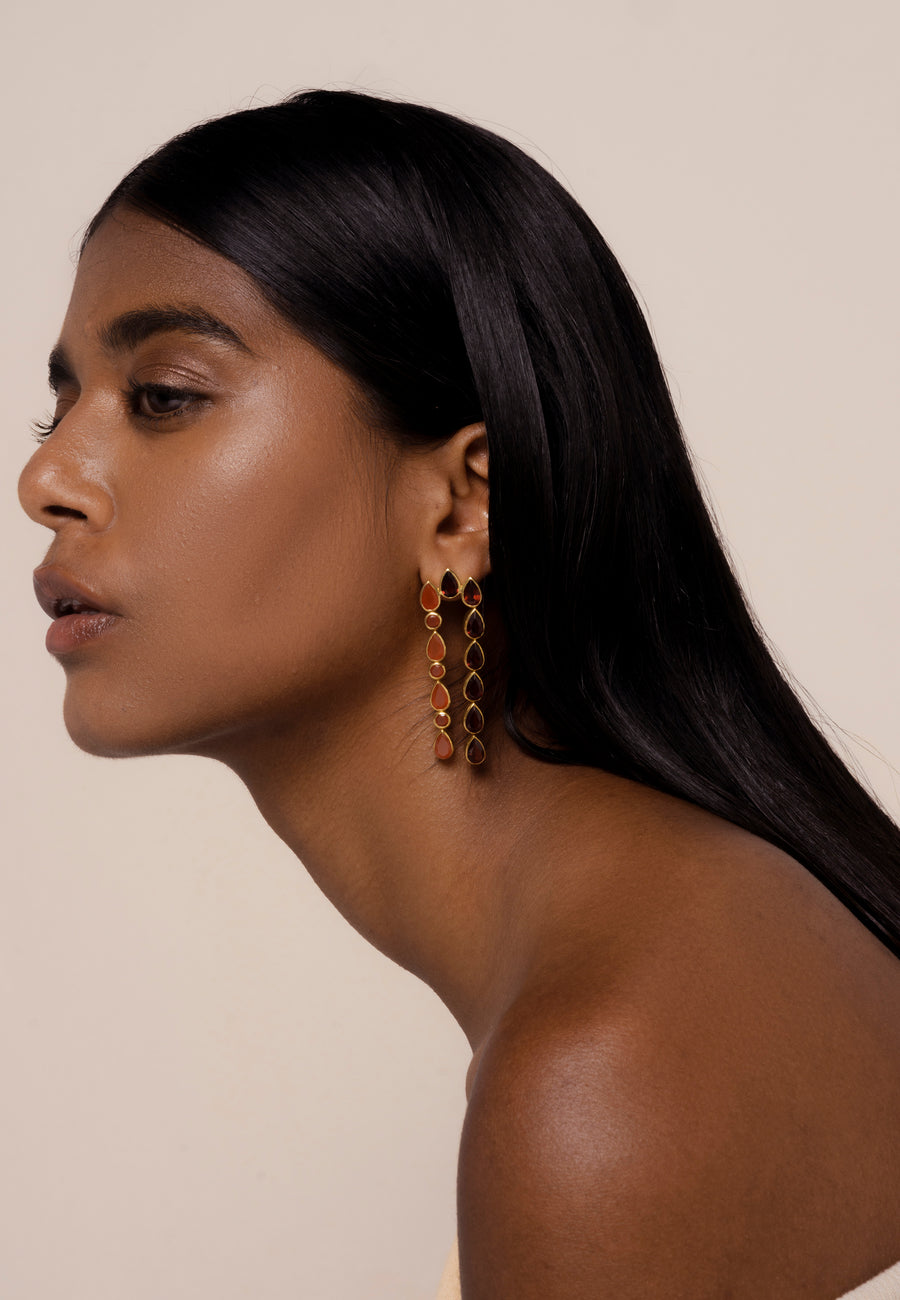 lavani Pendientes Samsara Granate Gran oferta