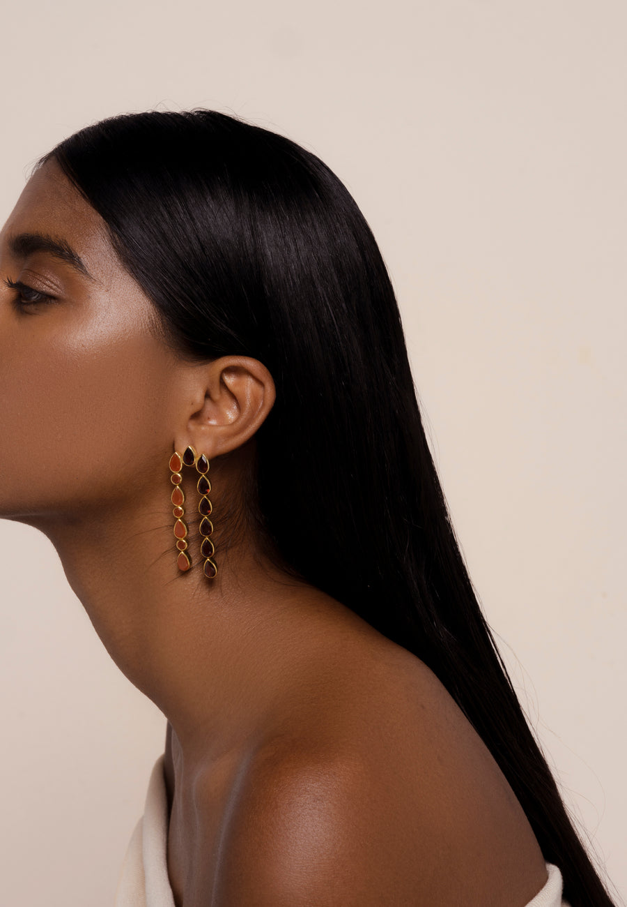 lavani Pendientes Samsara Granate Gran oferta