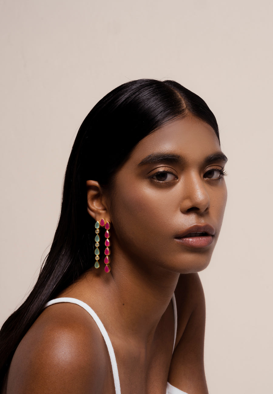 lavani Pendientes Samsara Aguamarina Rebajas baratas