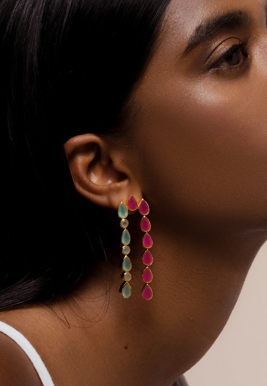 lavani Pendientes Samsara Aguamarina Rebajas baratas
