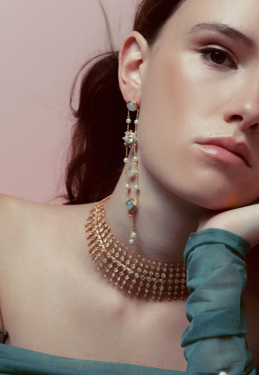 lavani Choker Dorado Helia Últimos 2 días