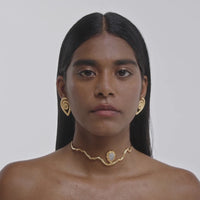 lavani Choker Gratitude Blanco Solo hoy
