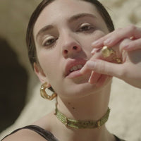 lavani Choker Liliana Verde Ahorra y exporta