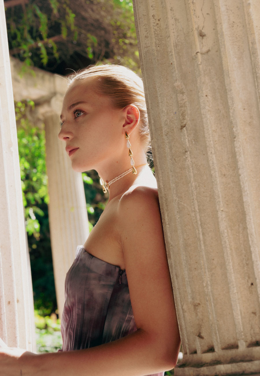 lavani Choker Zenith Perlas Última moda