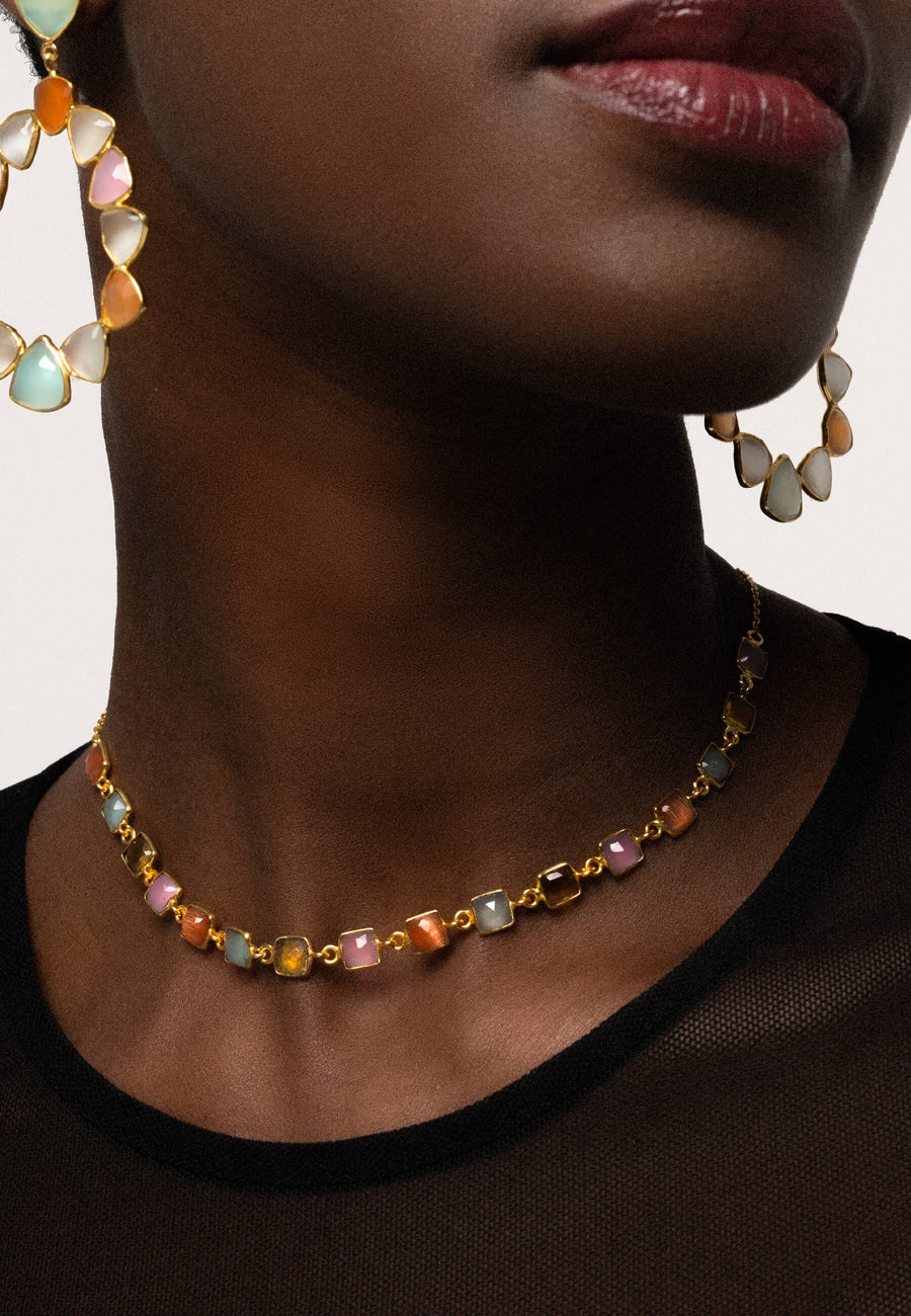 lavani Choker Multicolor Niagara Descuento por venta flash